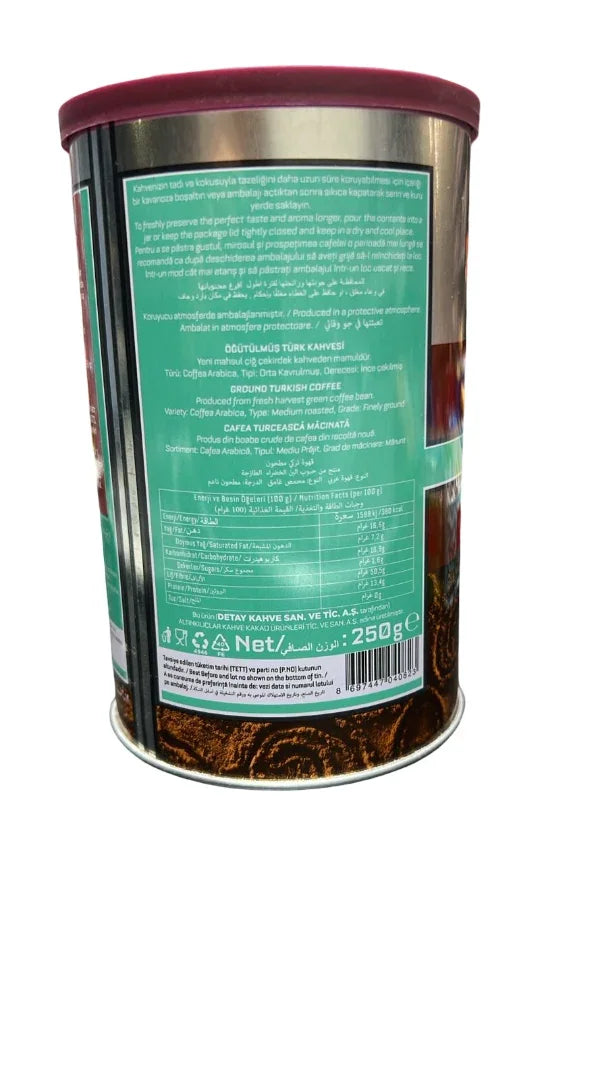 Kahve Dunyasi Turkish 100% Arabica Coffee 250g