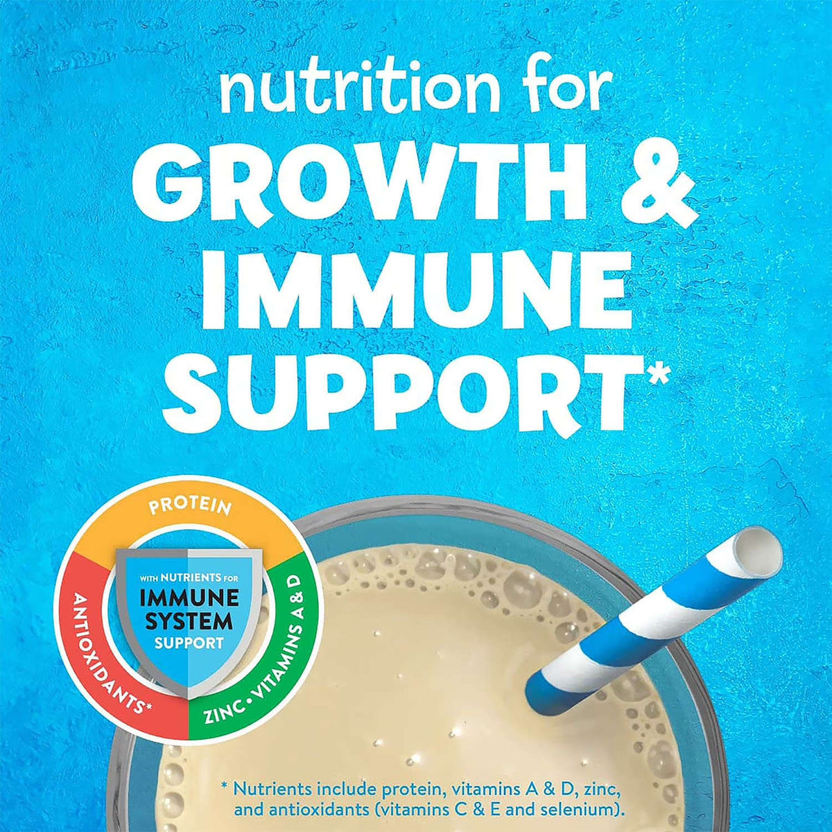 PediaSure Grow and Gain Nutrition Shake for Kids, Vanilla 237ml (24 pk)