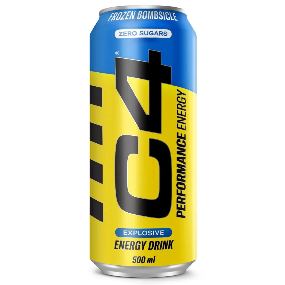 Cellucor C4 Original Carbonated Energy Drink, Frozen Bombsicle, 500ml