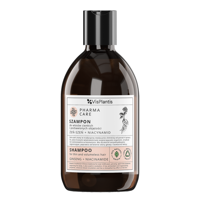 Shampoo For Thin And Volumeless Hair Ginseng + Niacinamide