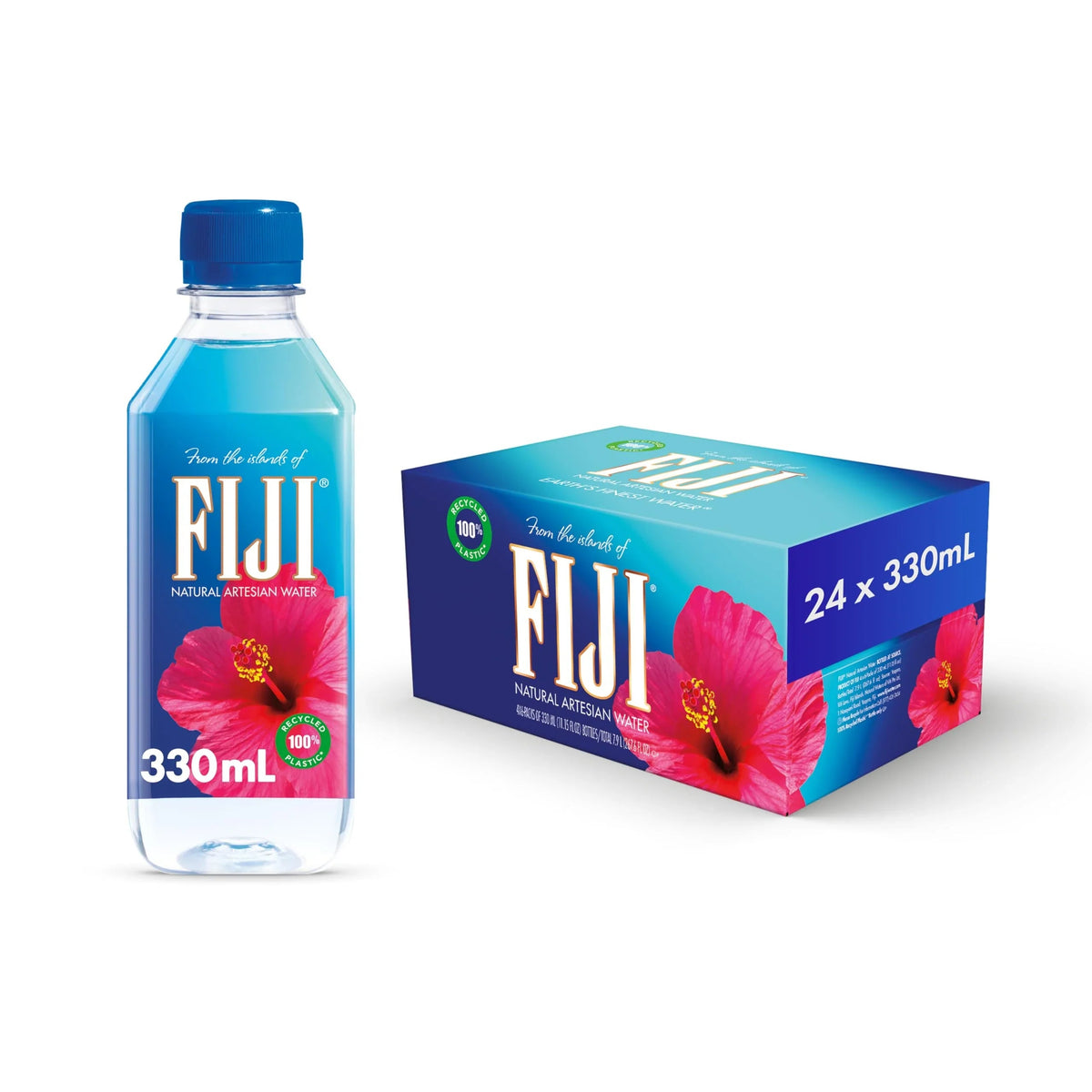 FIJI Natural Mineral Water - 330ml Pack of 24