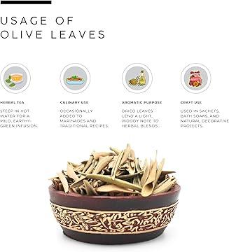 AWAFI MILL Olive Leaves Olea Europaea - 100 g | 3.5 Oz