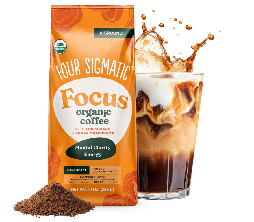 Four Sigmatic Focus Organic Ground Coffee 283g