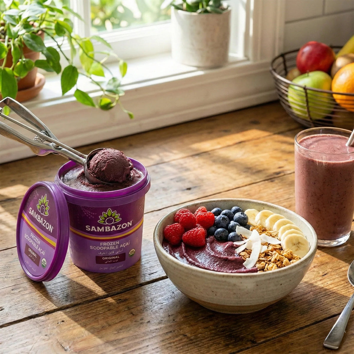 Sambazon Frozen Scoopable Açaí Sorbet - 10L