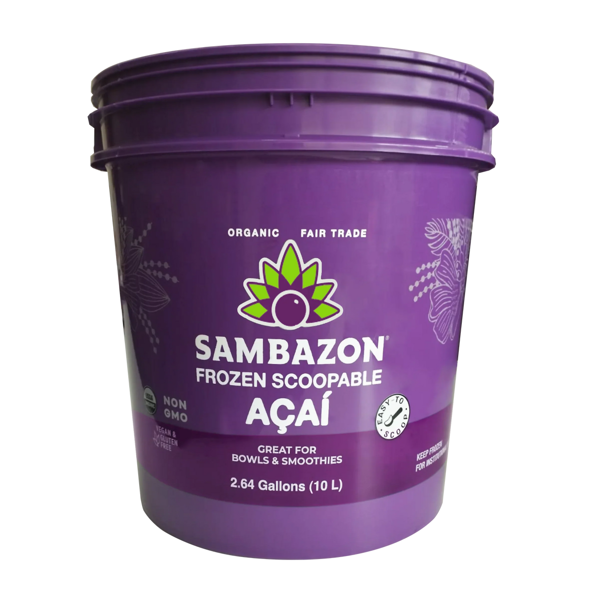 Sambazon Frozen Scoopable Açaí Sorbet - 3.6L