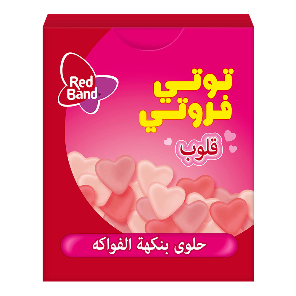 Red Band Tutti Frutti Hearts - 18g