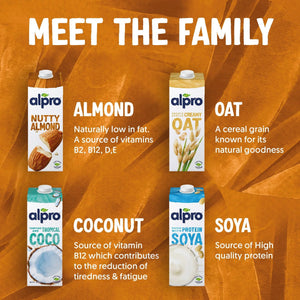 Alpro Almond Drink - Case of 8 (8 x 1L)