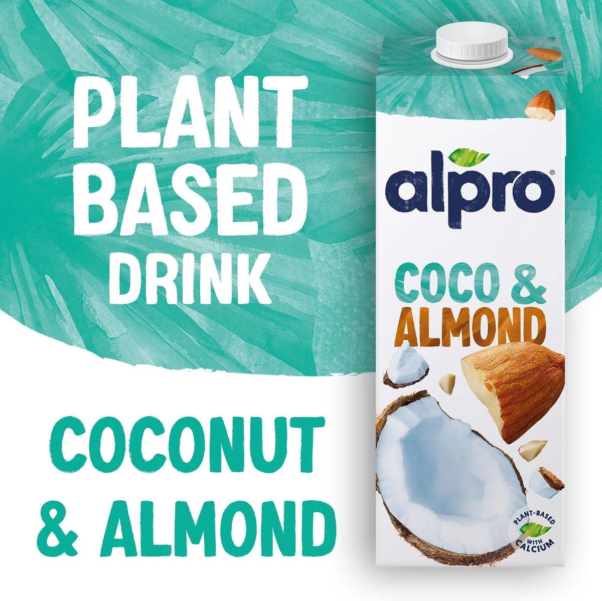 Alpro Coconut Almond Drink - Case of 8 (8 x 1L)