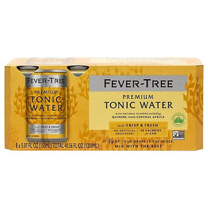 Fever-Tree Premium Light Tonic Water - 150ml Pack of 8
