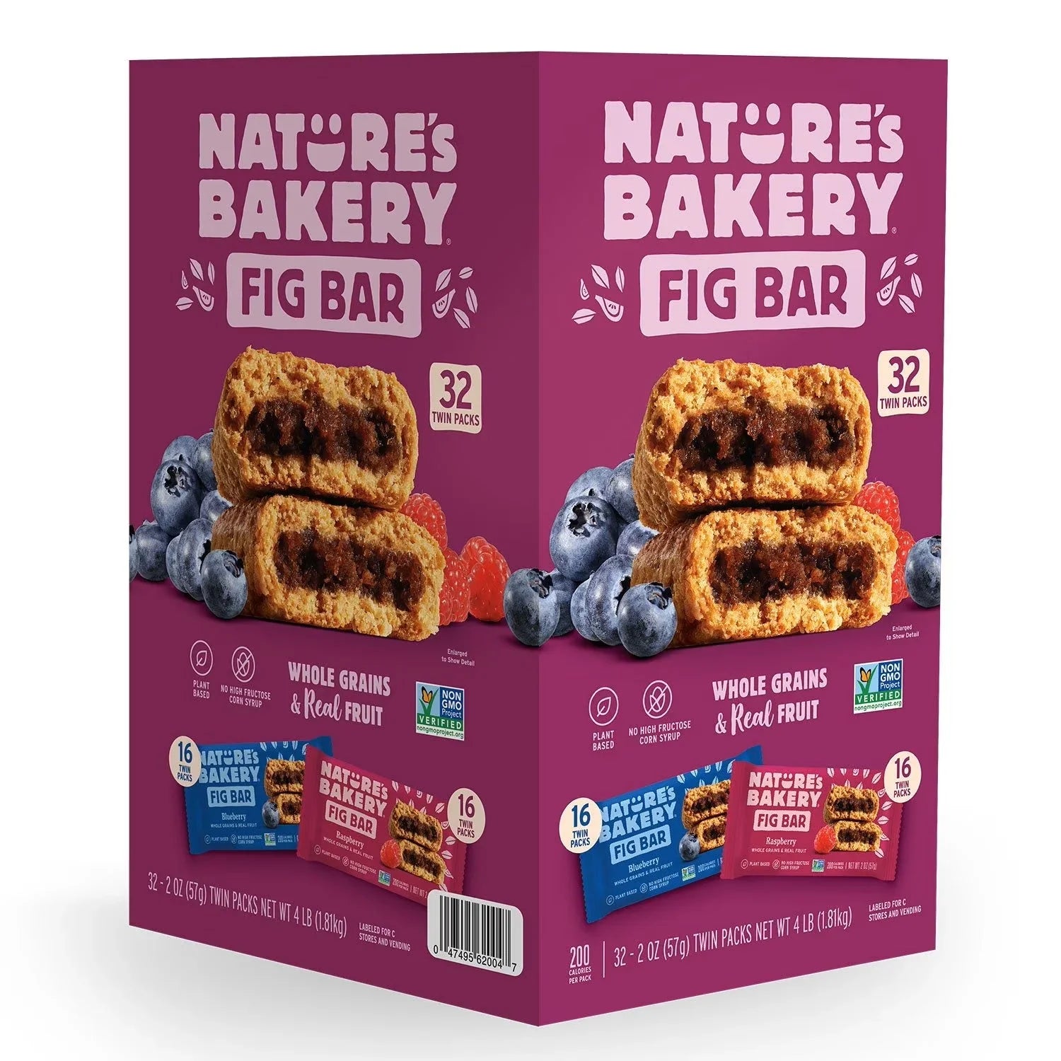 Nature's Bakery Fig Bars Variety Pack - 57g (32pc)