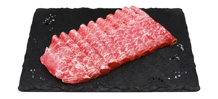 Defrosted A4-5 Japanese Wagyu Beef Shabu-Shabu 200 g