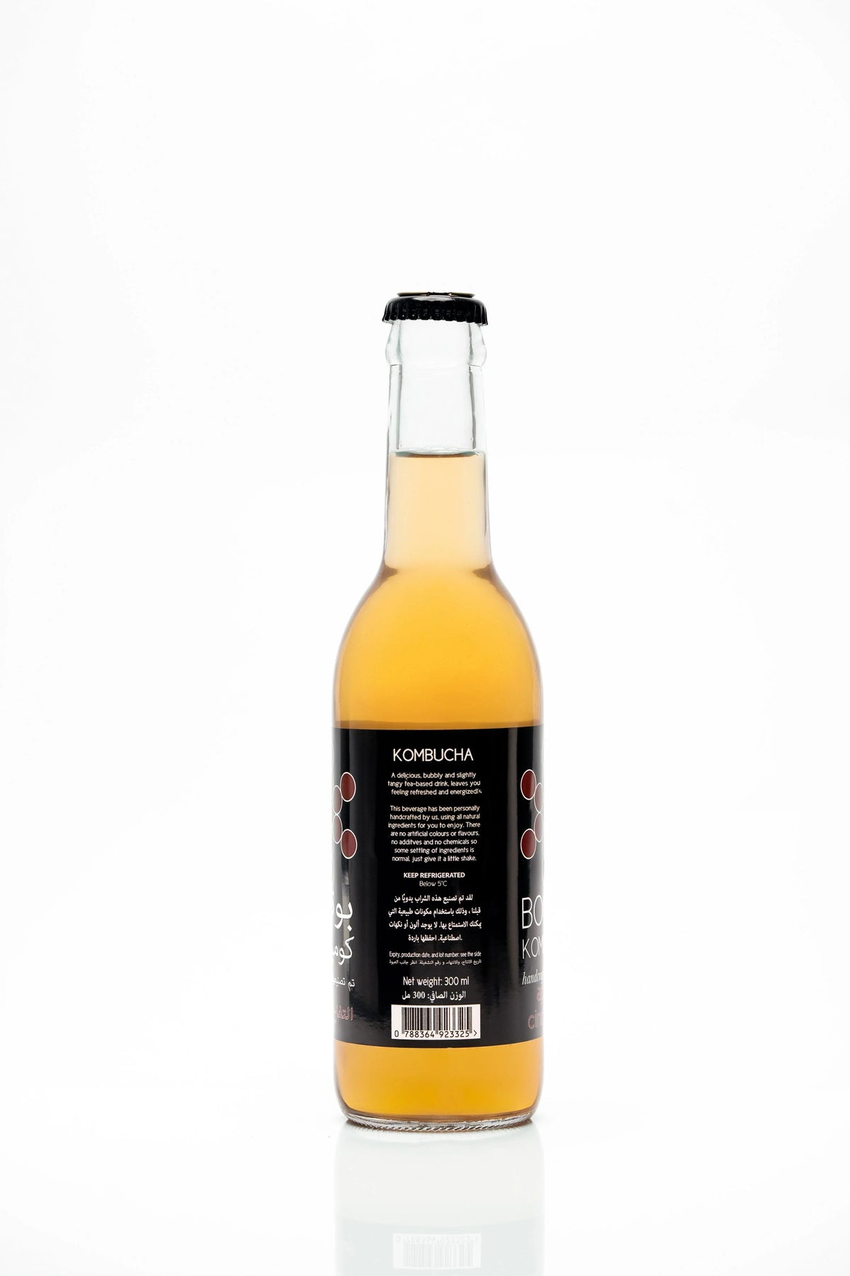 Booch Apple Cinnamon Kombucha, 300ml Pack of 6