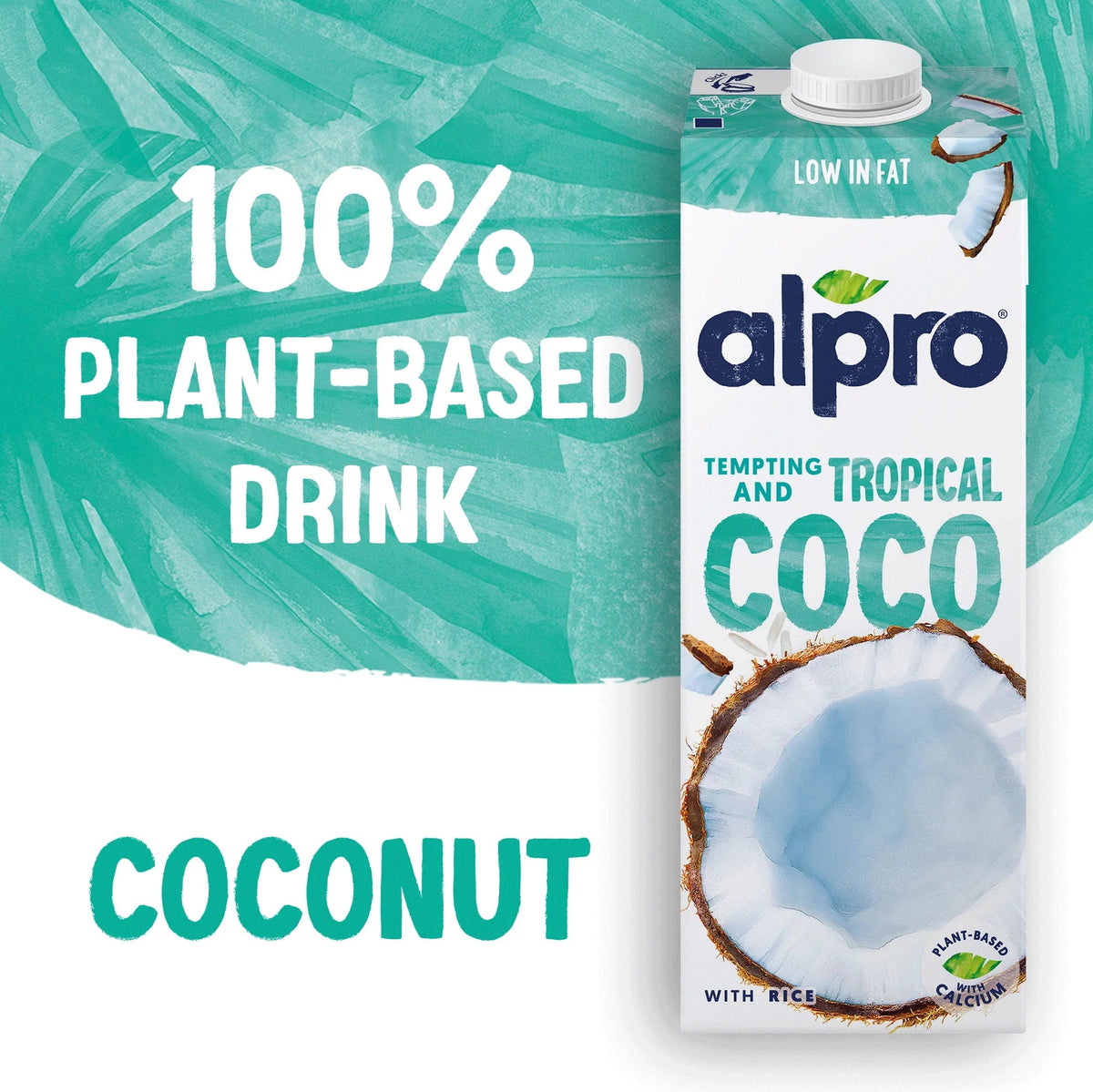 Alpro Coconut Drink - Case of 8 (8 x 1L)