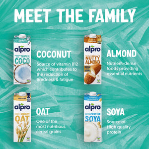 Alpro Coconut Drink - 1L Pack of 4