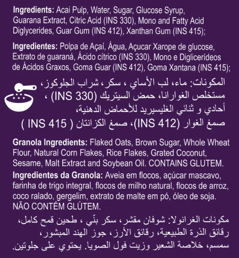 Mr Craft Acai with Guarana and Granola 220ml