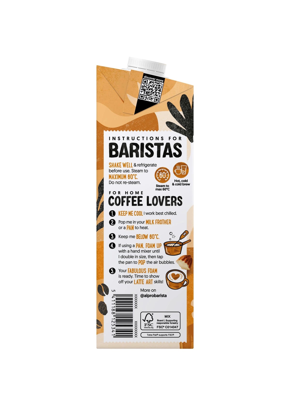 Alpro Barista Almond - Case of 8 (8 x 1L)
