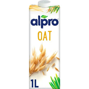 Alpro oat milk 1L carton, plant-based drink, iPlantBased UAE store