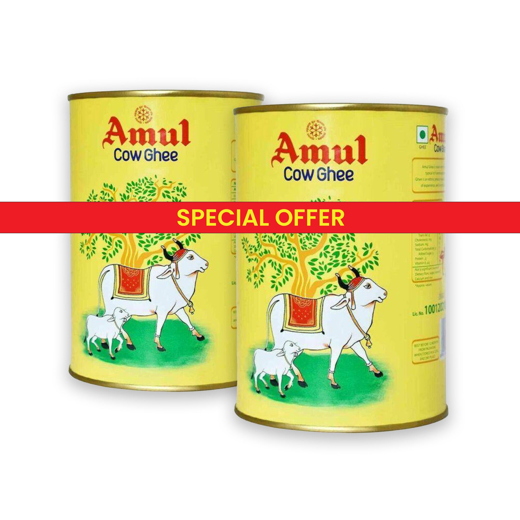 Amul Cow Ghee (1 Liter) Twin pack