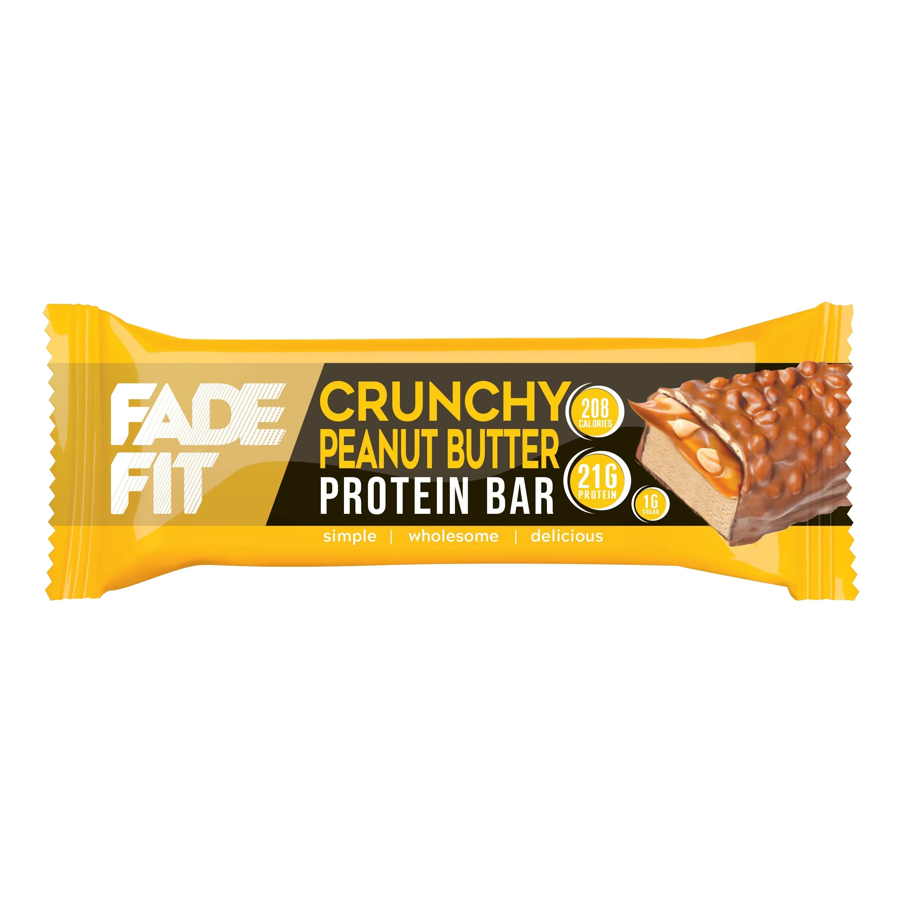 Fade Fit - Crunchy Peanut Butter Protein Bar 55g