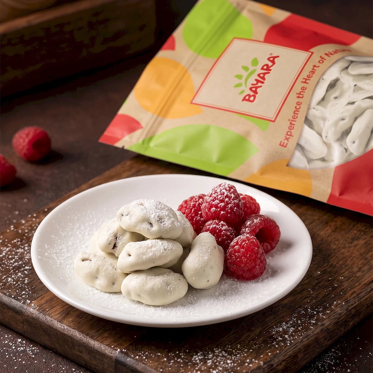 Pecans White Chocolate Coated 250g - View 5 | Welaza