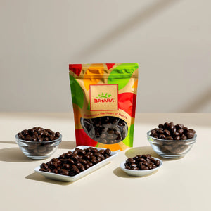 Almonds Dark Chocolate Coated 250g - View 7 | Welaza