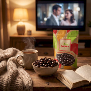 Almonds Dark Chocolate Coated 250g - View 6 | Welaza