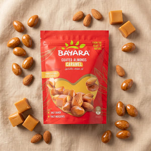 Almonds Caramel Coated 150g - View 2 | Welaza