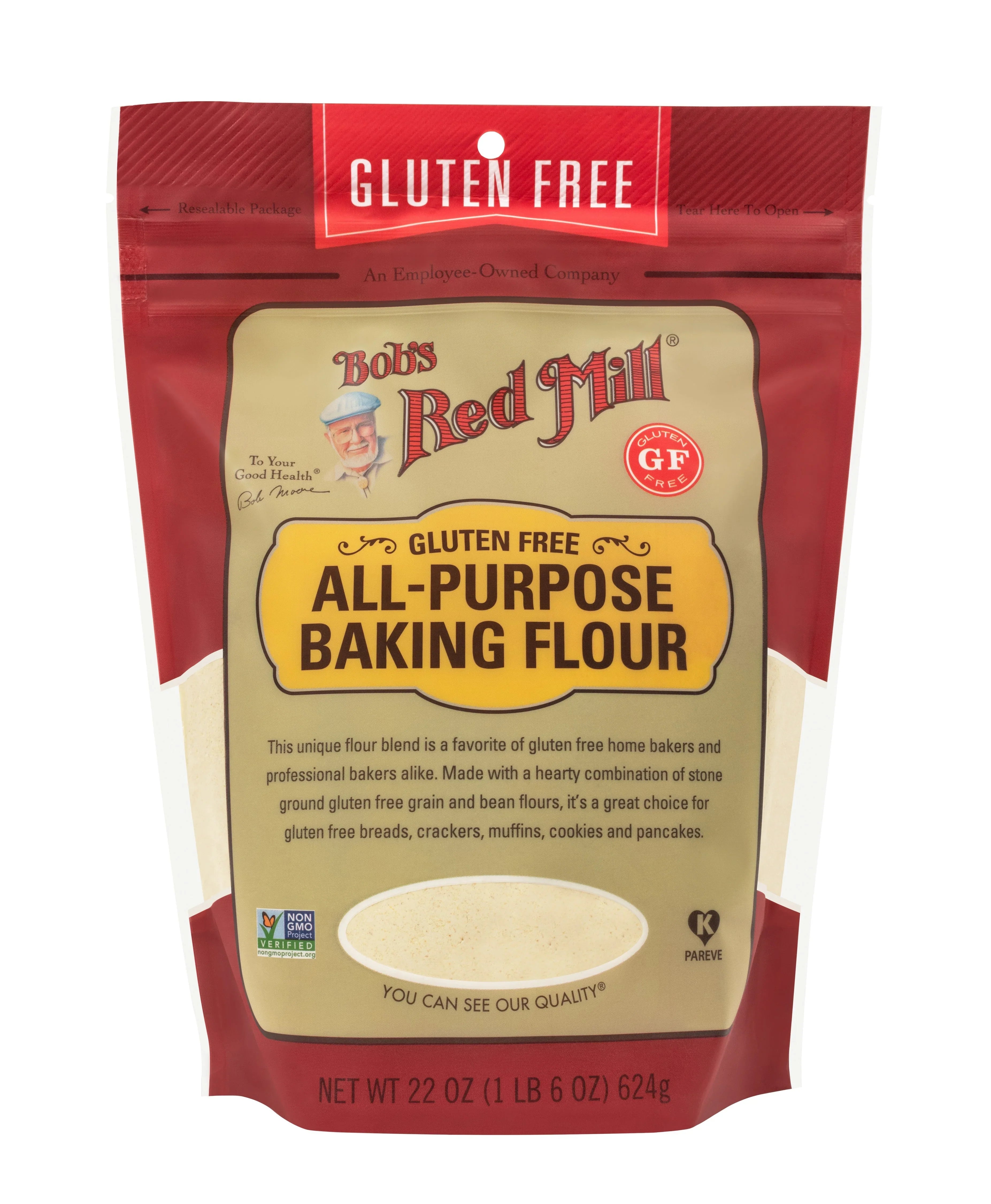 Bob's Red Mill All Purpose Baking Flour, Gluten Free, Non-GMO