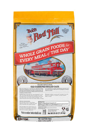 Bob's Red Mill Old Fashioned Gluten Free Rolled Oats - 11.34 Kg