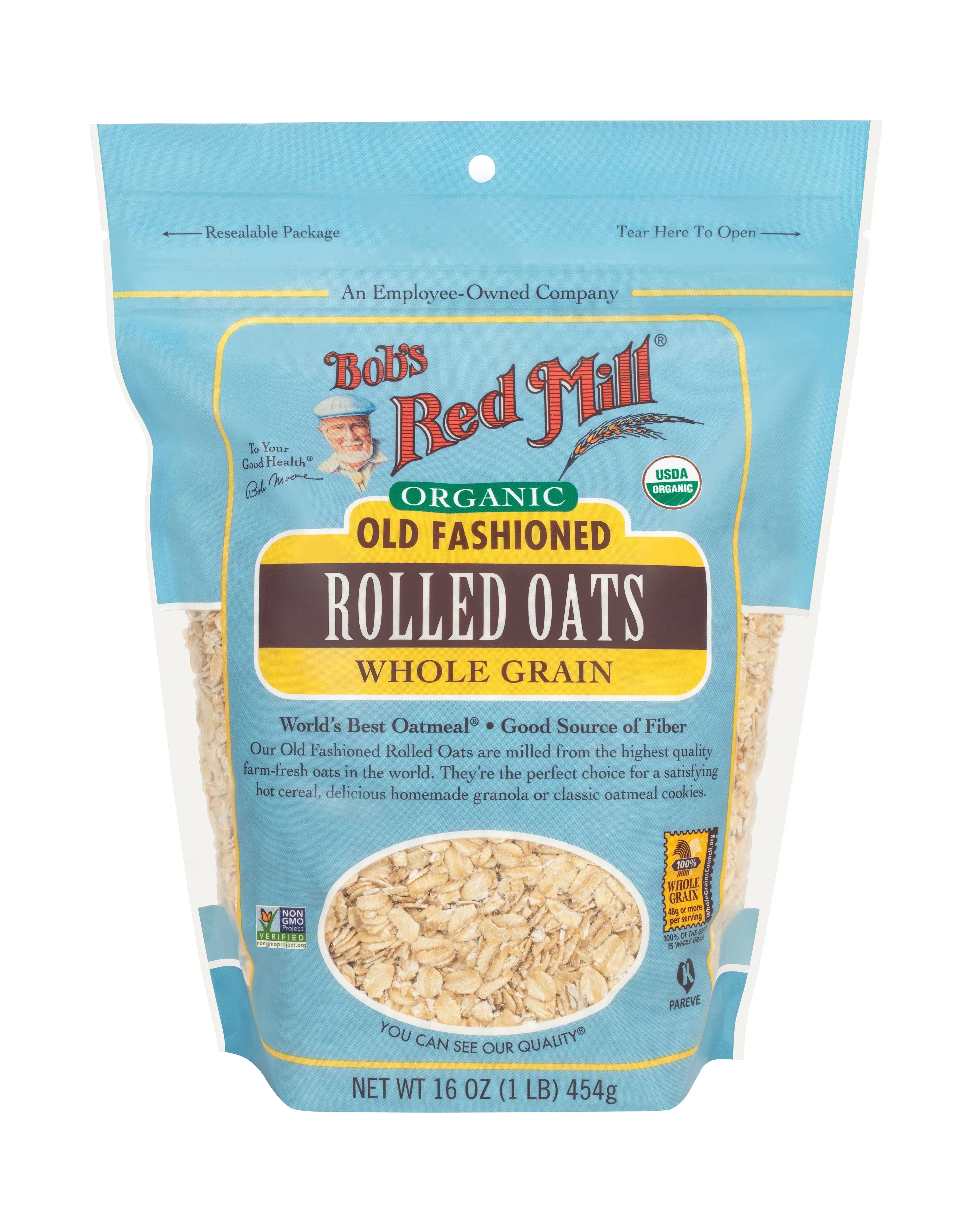 Bob's Red Mill Old Fashioned Rolled Oats, Whole Grain, Non-GMO