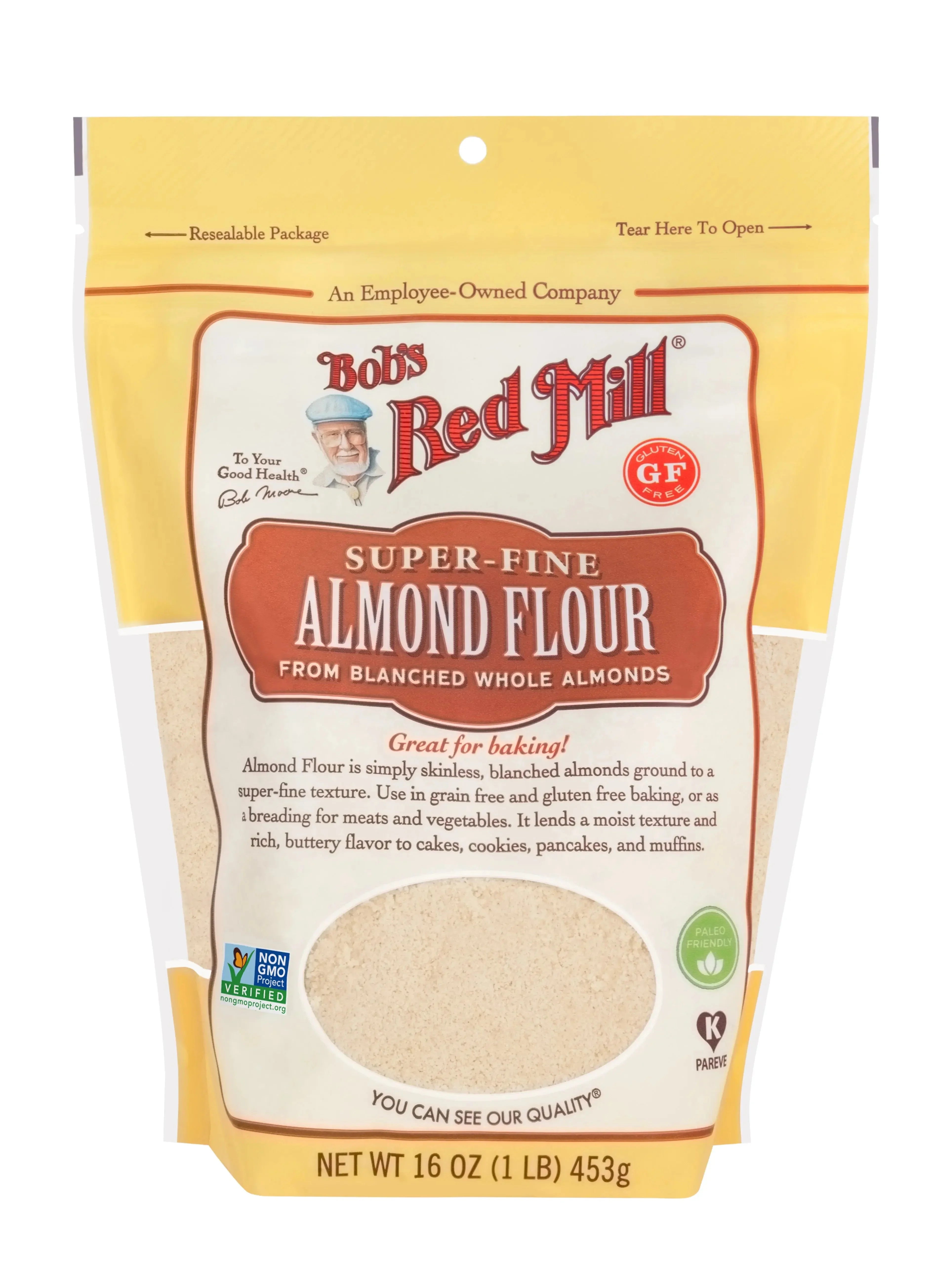 Bob's Red Mill Super Fine Almond Flour Blanched 453gm