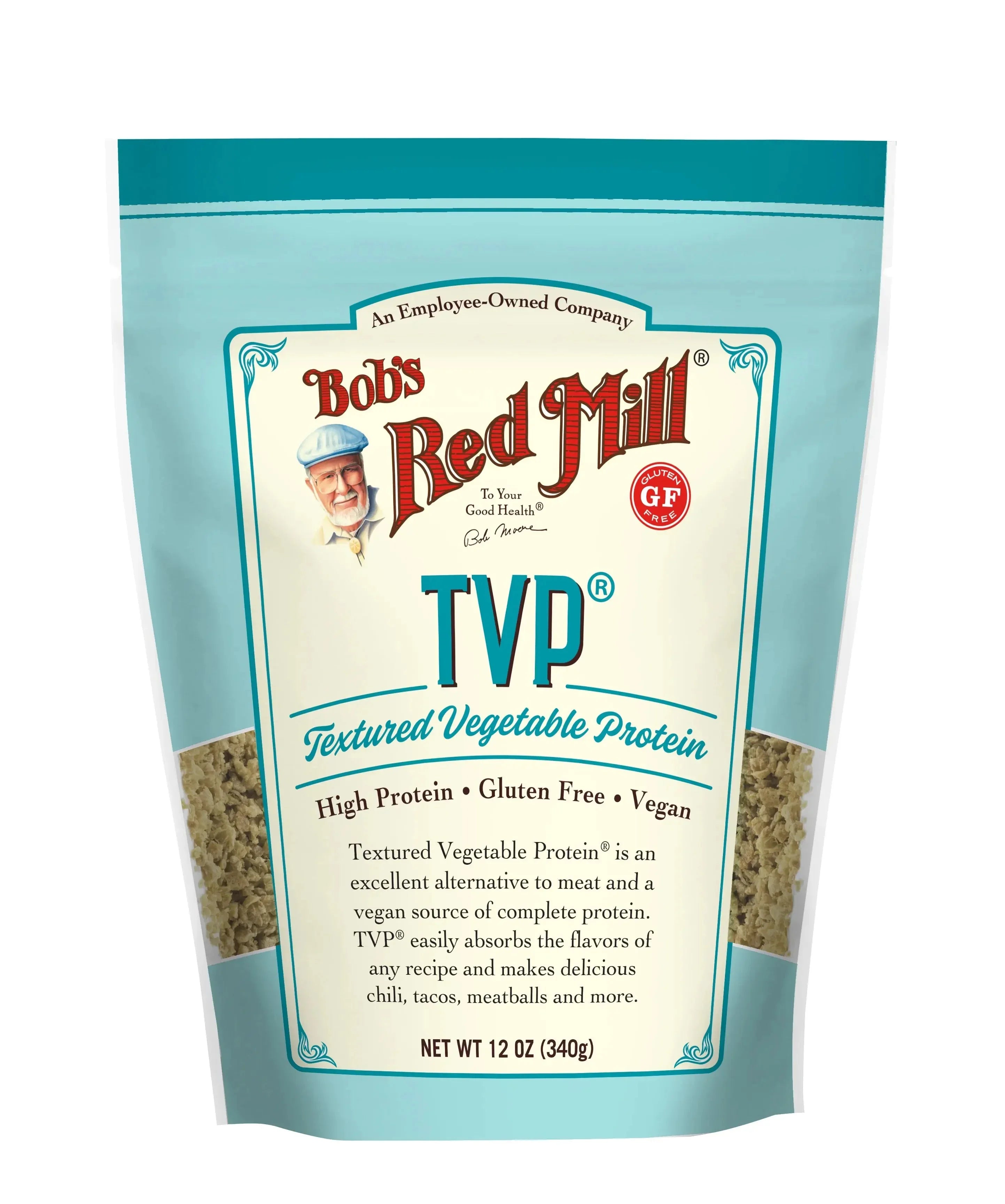 Bob's Red Mill TVP Textured Vegetable Protein, Gluten Free, Vegan 340gm