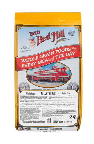 Bob's Red Mill Wholegrain Millet Flour - 11.34 Kg