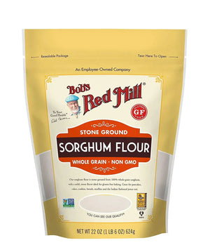 Bob's Red Mill Whole Grain Sweet White Sorghum Flour, Gluten Free, Non-GMO
