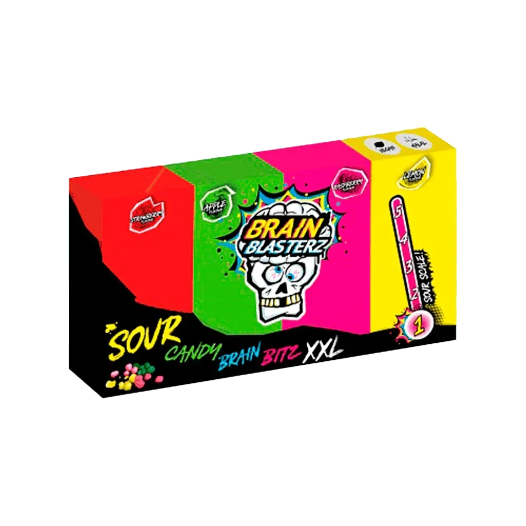 Brain Blasterz Sour Candy Bitz XXL 144g