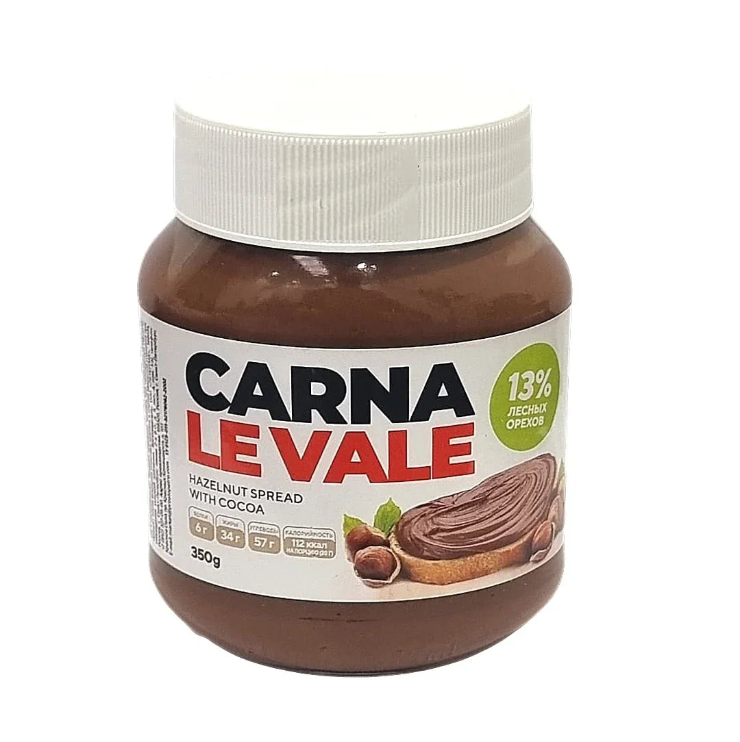 Carna le vale chocolate hazelnut spread