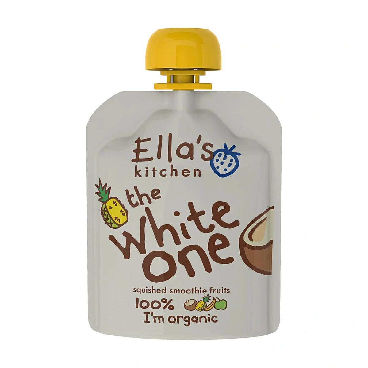 Ella's Kitchen organic the white one 90g x 4