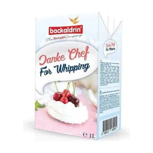 Backaldrin Danke Chef 26% Fat Whipping Cream 1ltr, For Creams & Custards | Welaza