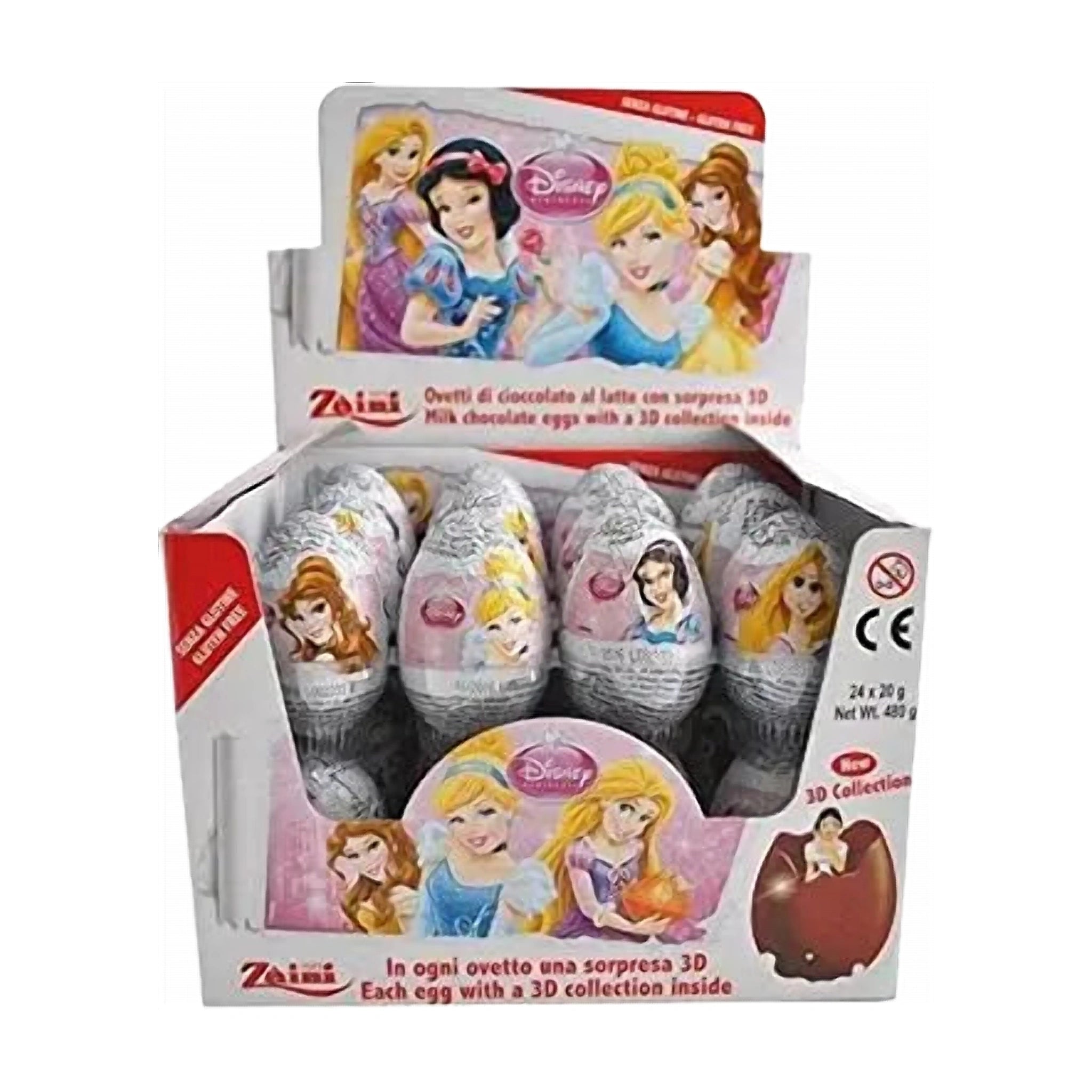Zaini Princess Collection (24 Chocolate Eggs)