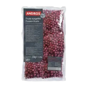 Andros Chef Frozen Morello Cherries, 2.5 kg | Welaza