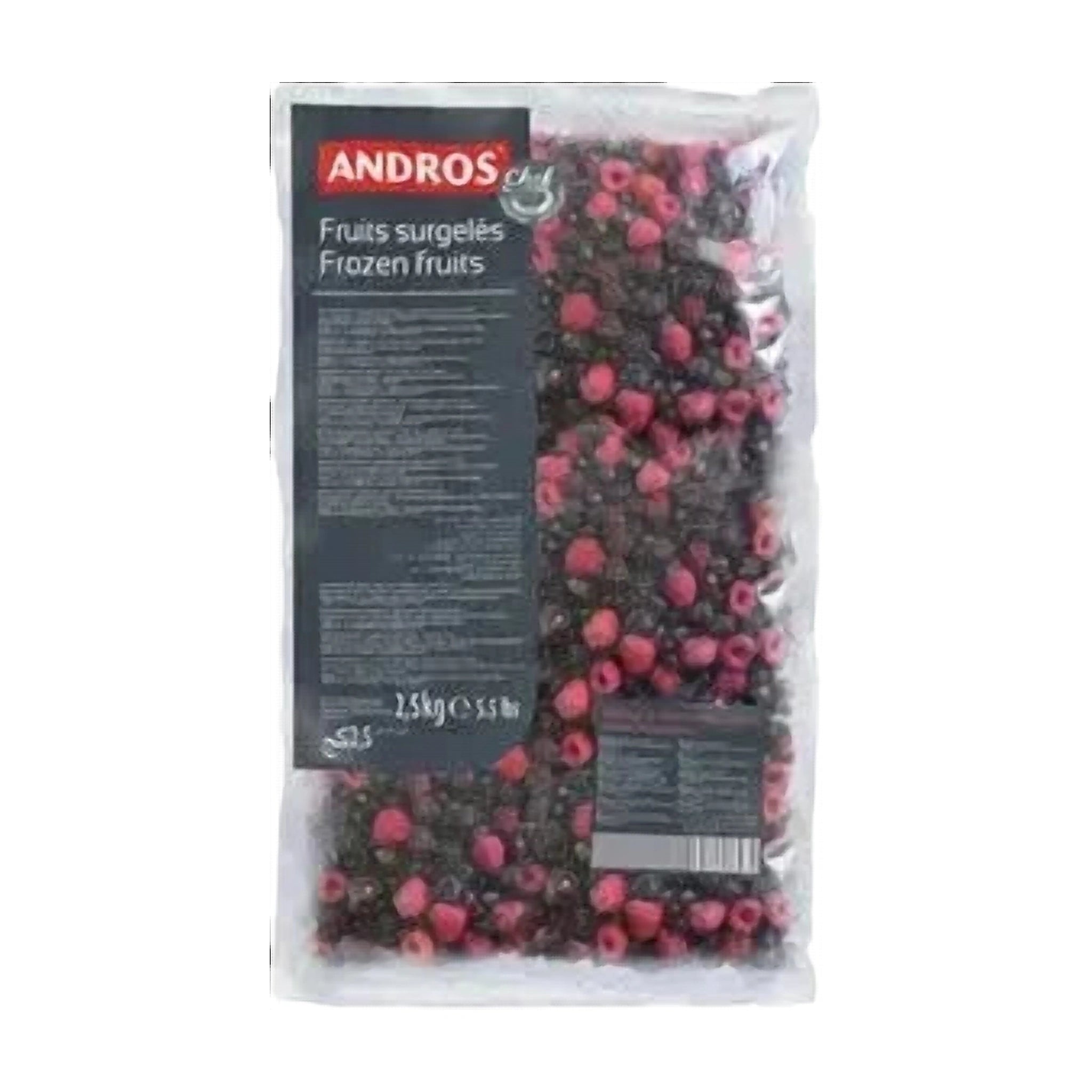 Andros Chef Frozen Mixed Berries 2.5Kg