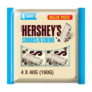 Hershey's Cookies 'n' Creme Value Pack, 4 × 40 g | Welaza