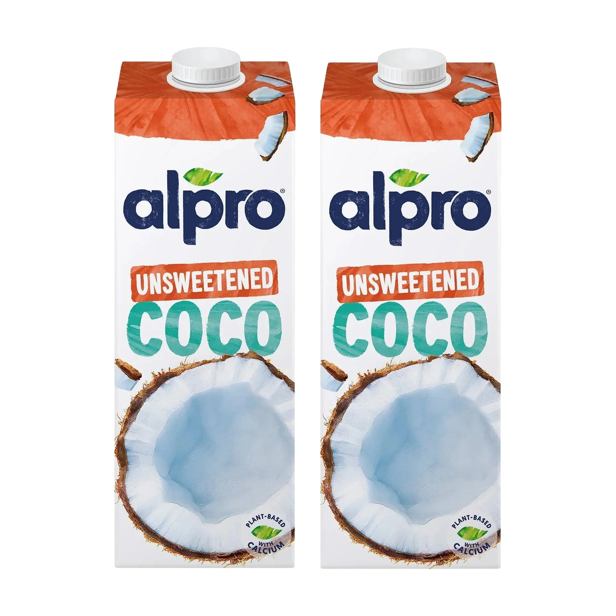 Alpro Drink Coconut No Sugars/ Unsweetened Dual Pack (1l x2)