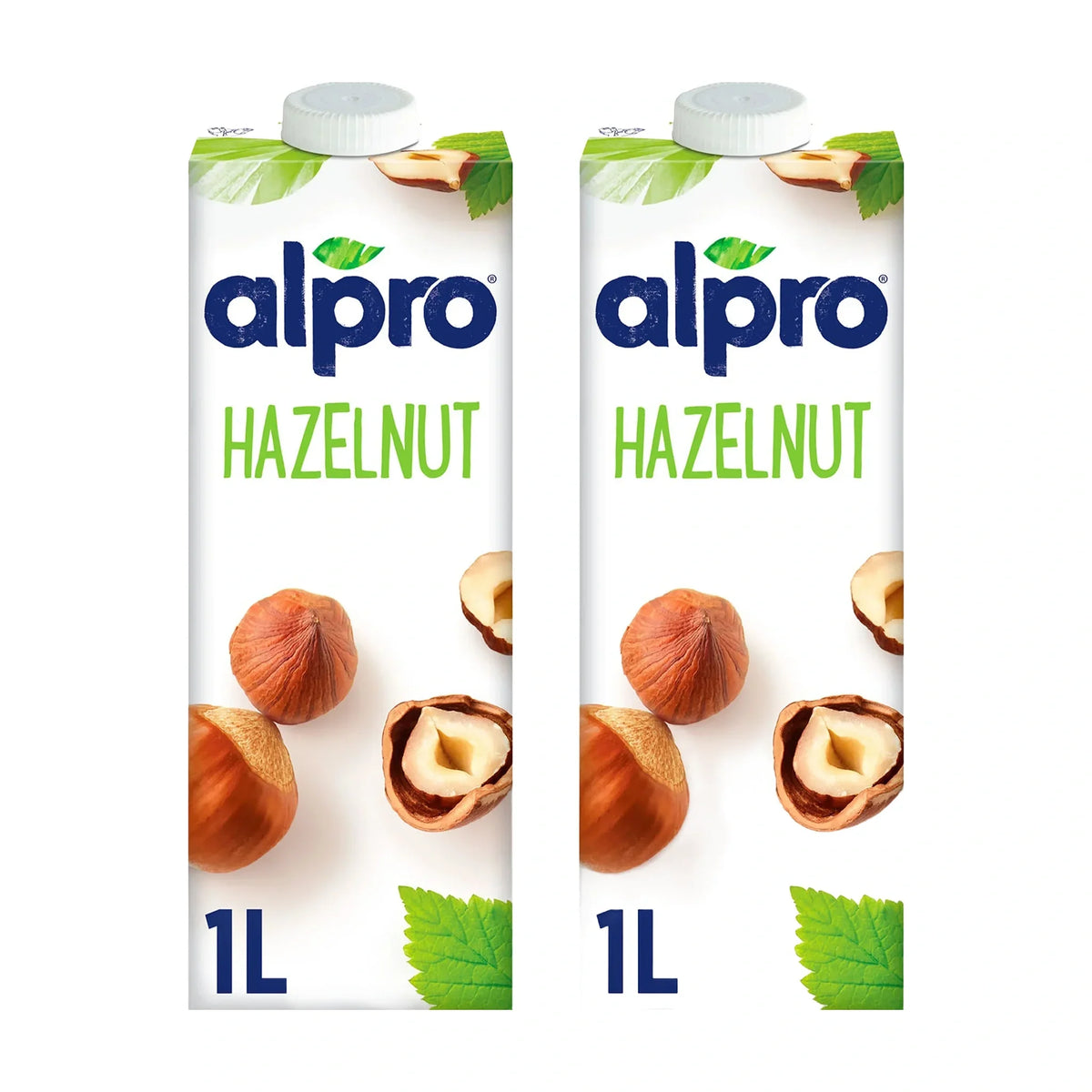 Alpro Original Hazelnut Drink, 2 × 1 L