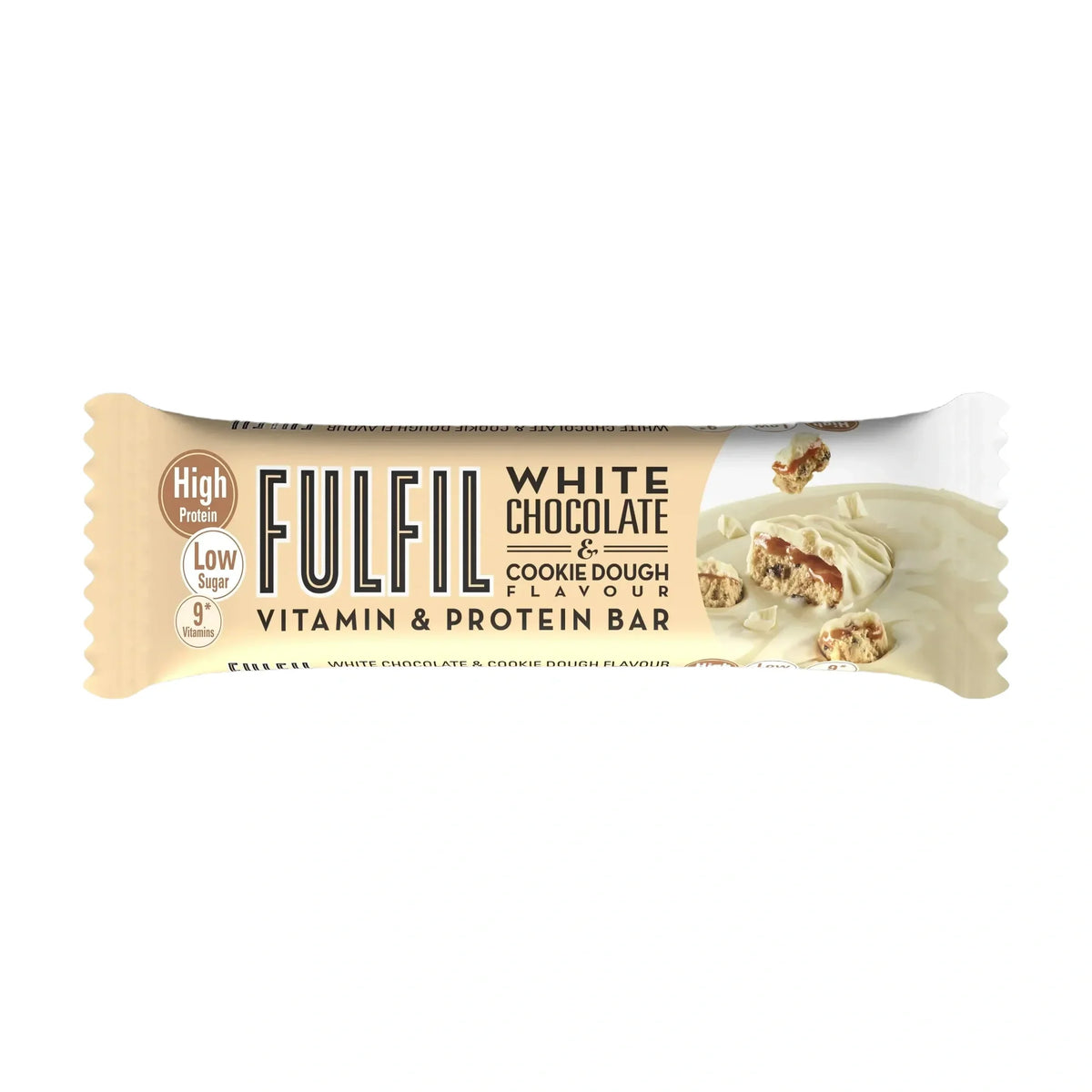 Fulfil White Chocolate And Cookie Dough - Vitamin and Protein Bar
