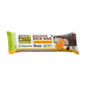 Rice Up Chocolate Orange Rice Bars, 18 g | Welaza