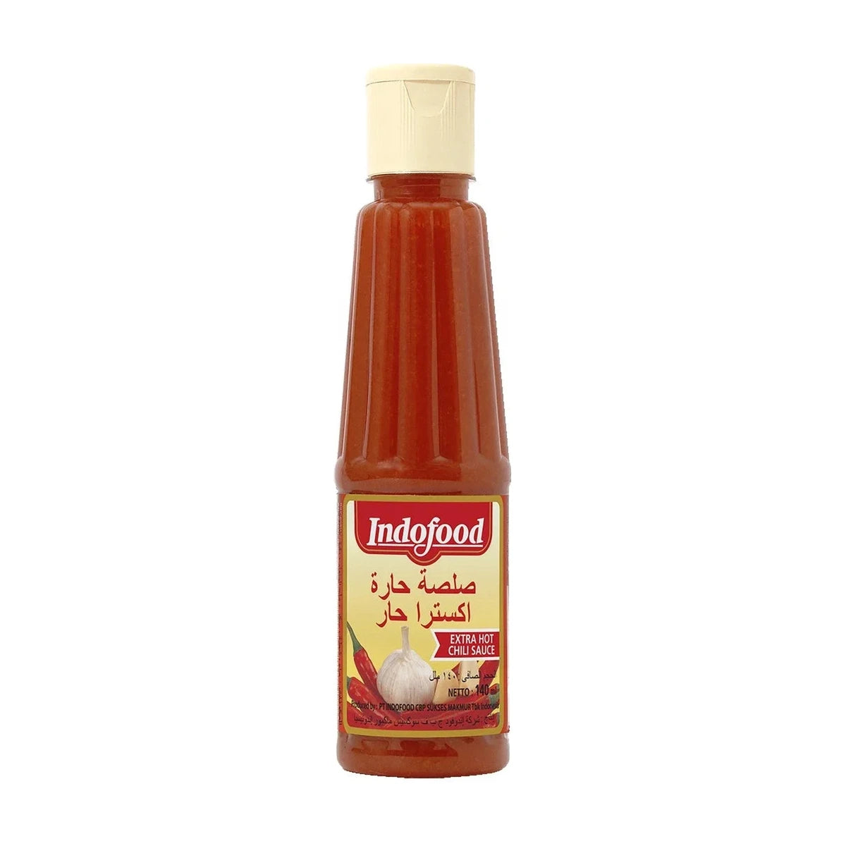 Indofood Extra Hot Chili Sauce 140ml | Welaza