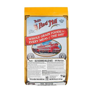 Bob's Red Mill Organic Old Fashioned Rolled Oats, Whole Grain, Non-GMO - 907gm 11.34Kg - View 5 | Welaza