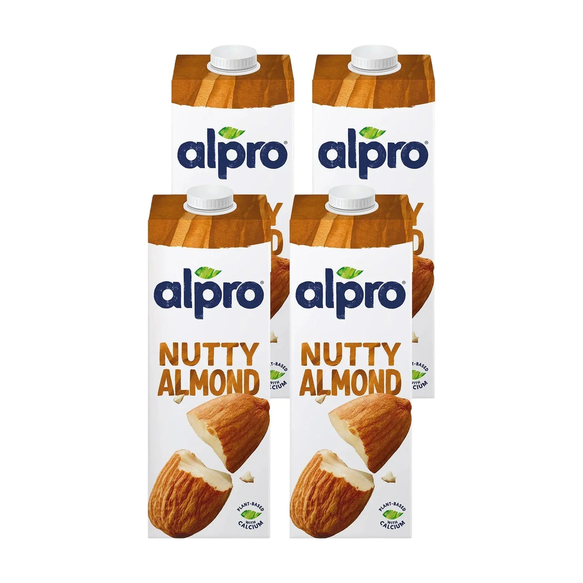 Alpro Almond - 1L Pack of 4