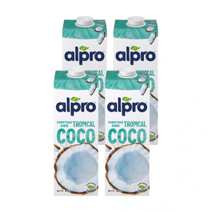 Alpro Coconut Drink - 1L Pack of 4